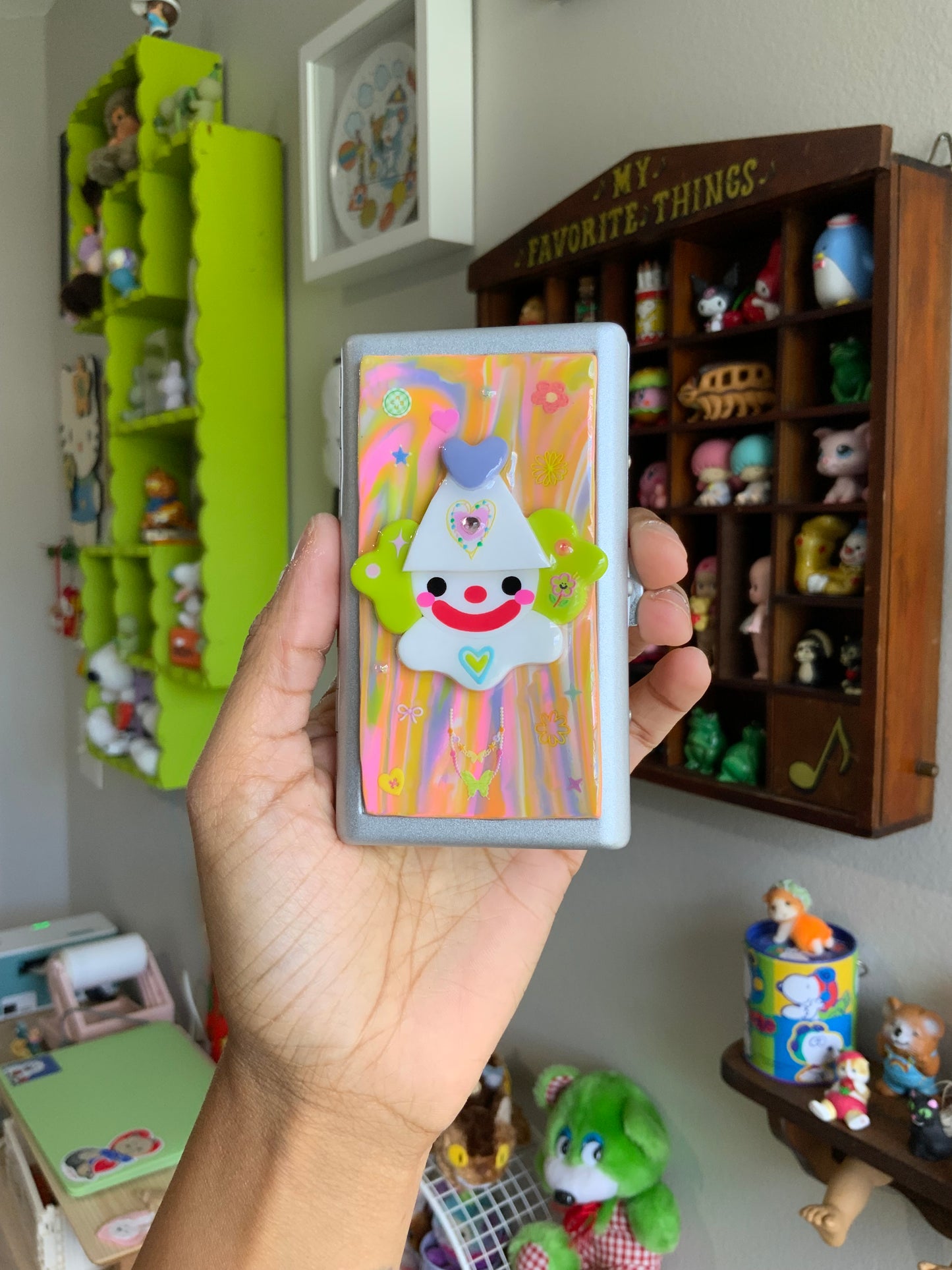 Pansy Cigarette Case