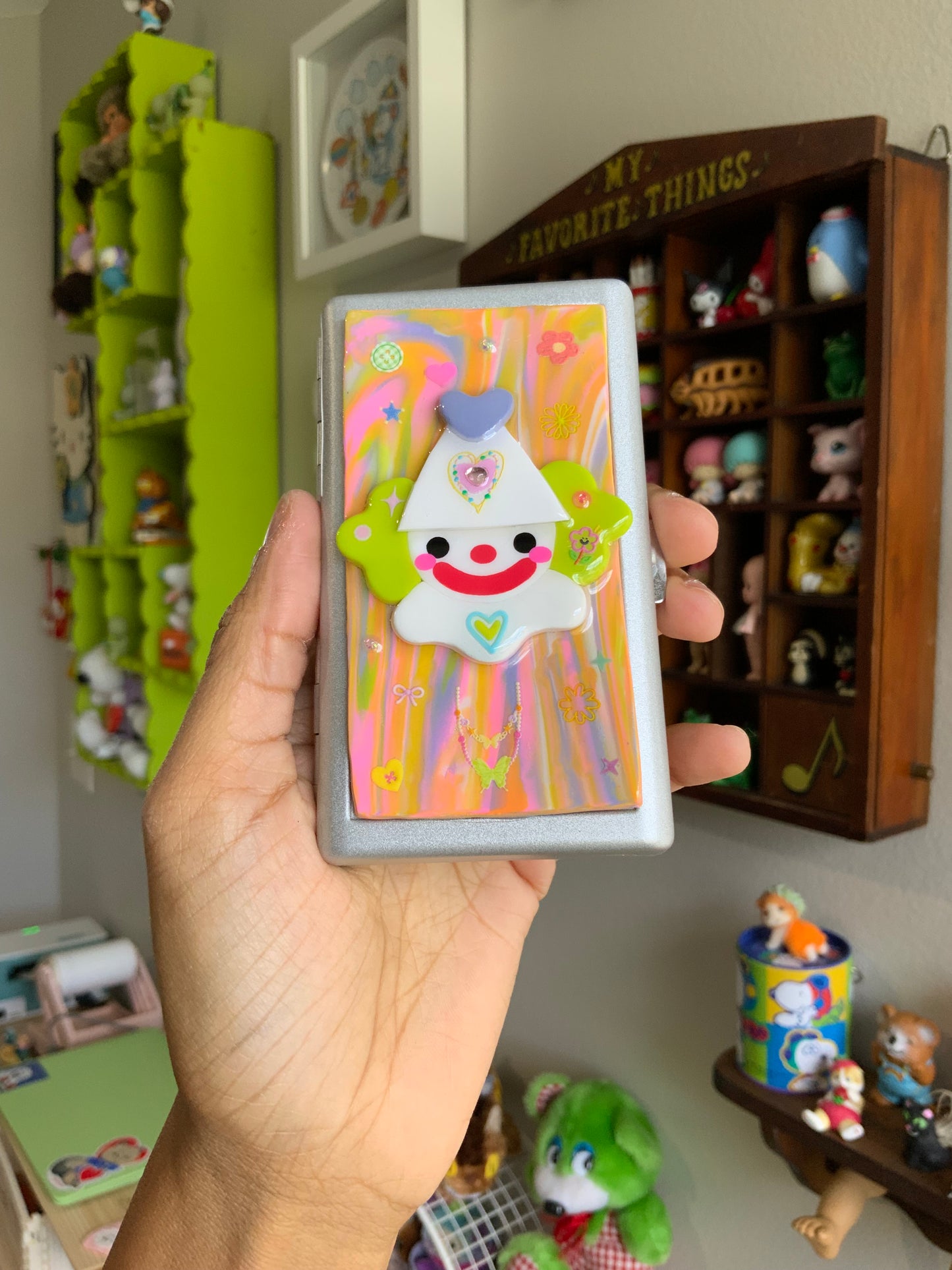 Pansy Cigarette Case