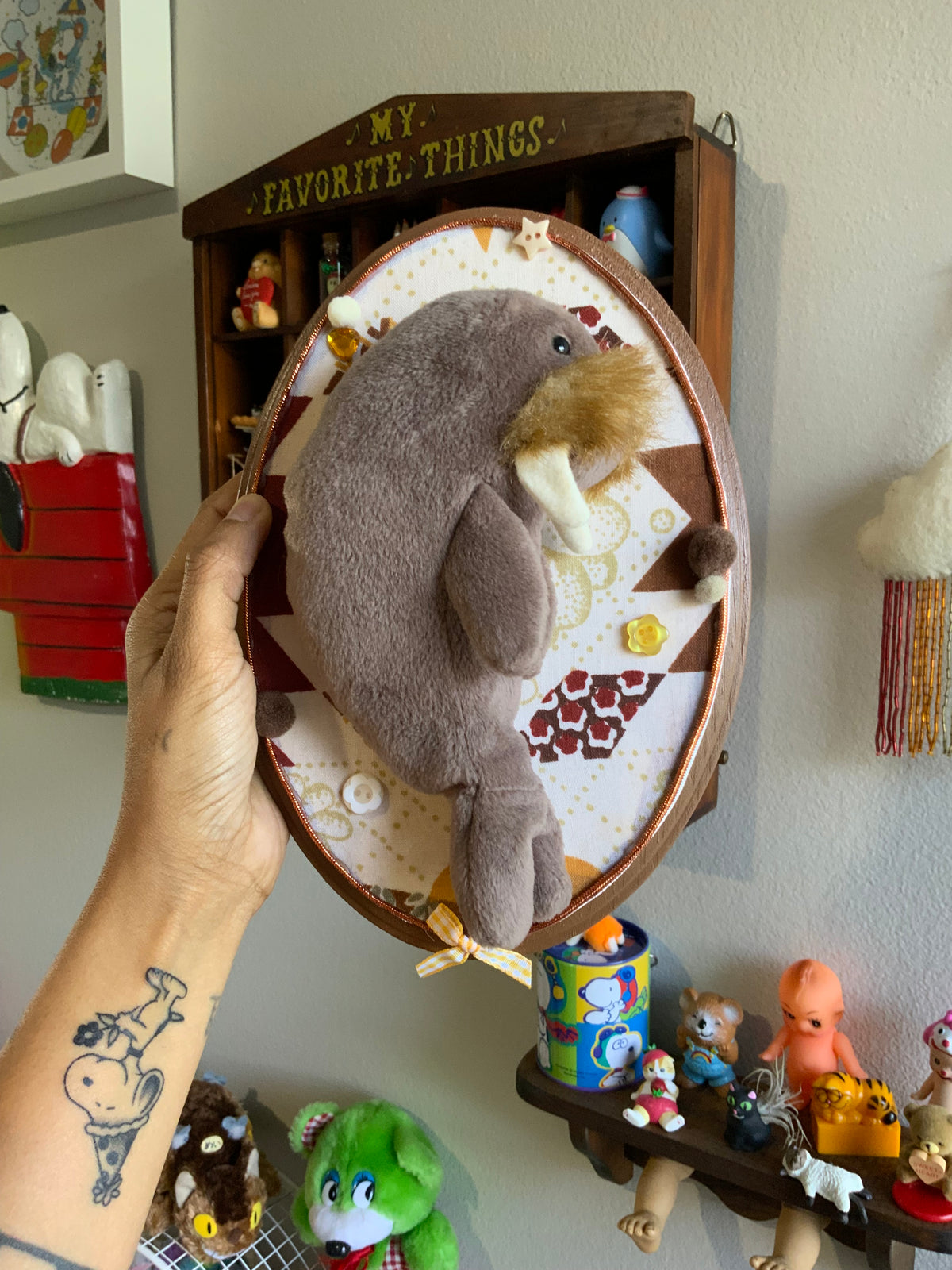 Walrus Plushie Taxidermy