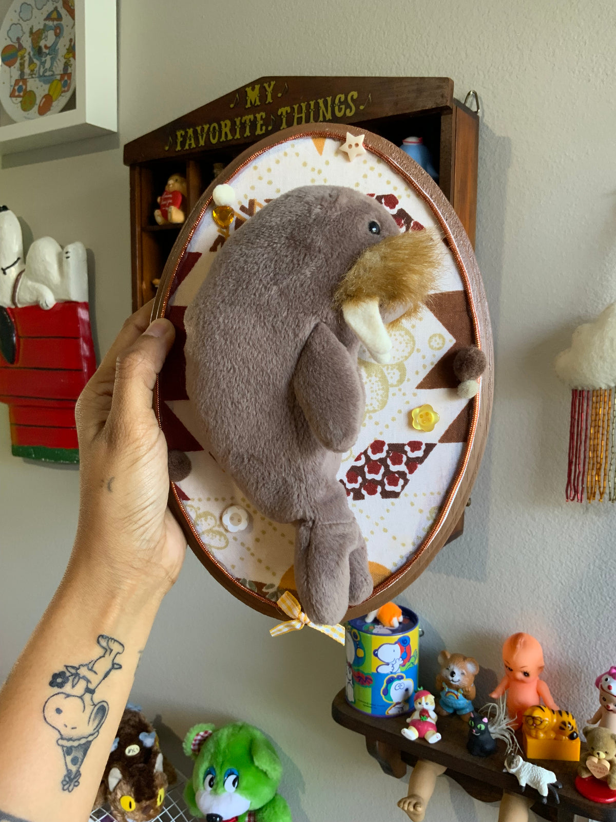 Walrus Plushie Taxidermy