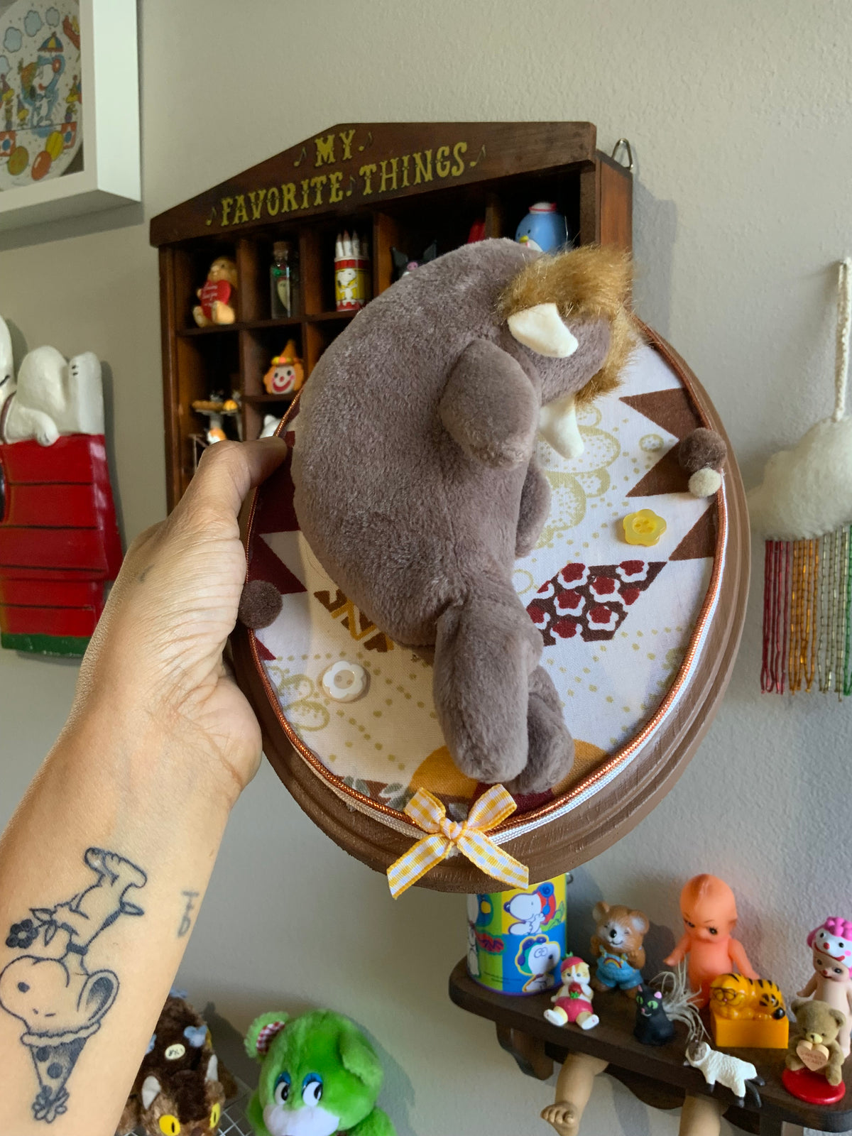 Walrus Plushie Taxidermy