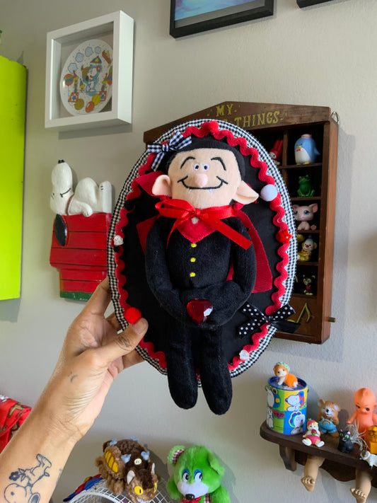 The Count Plushie Taxidermy