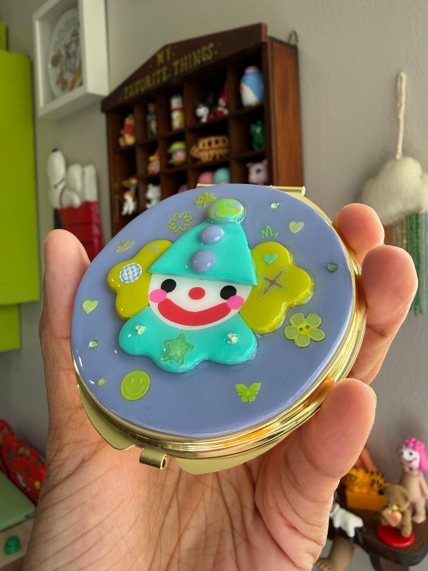 Fern Pocket Mirror