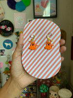 Mini Ghost Cats Orange