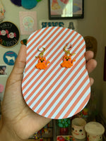 Mini Ghost Cats Orange