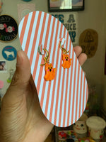 Mini Ghost Cats Orange