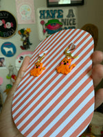 Mini Ghost Cats Orange