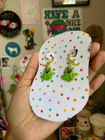 Mini Ghost Cats Green