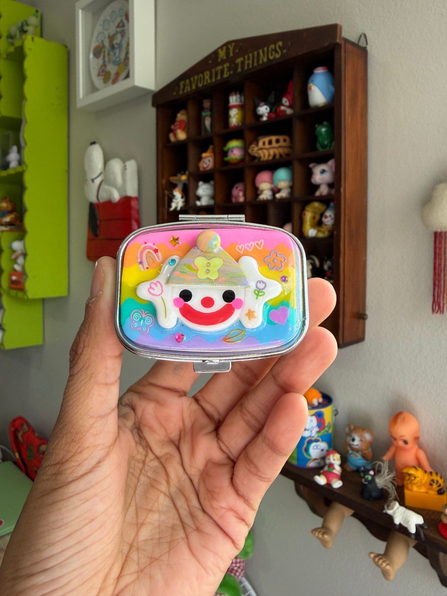 Rainbow Road Pill Case