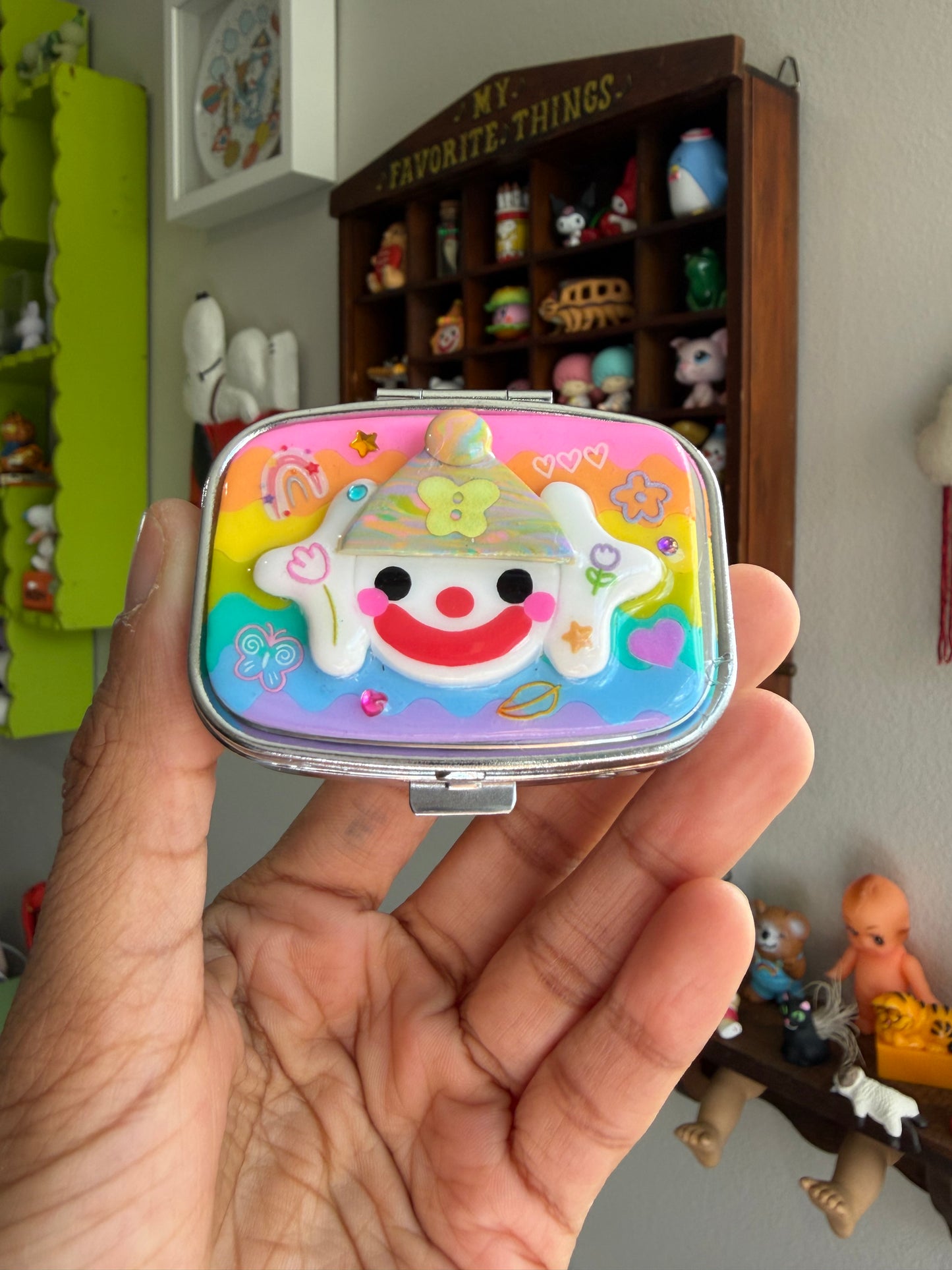Rainbow Road Pill Case