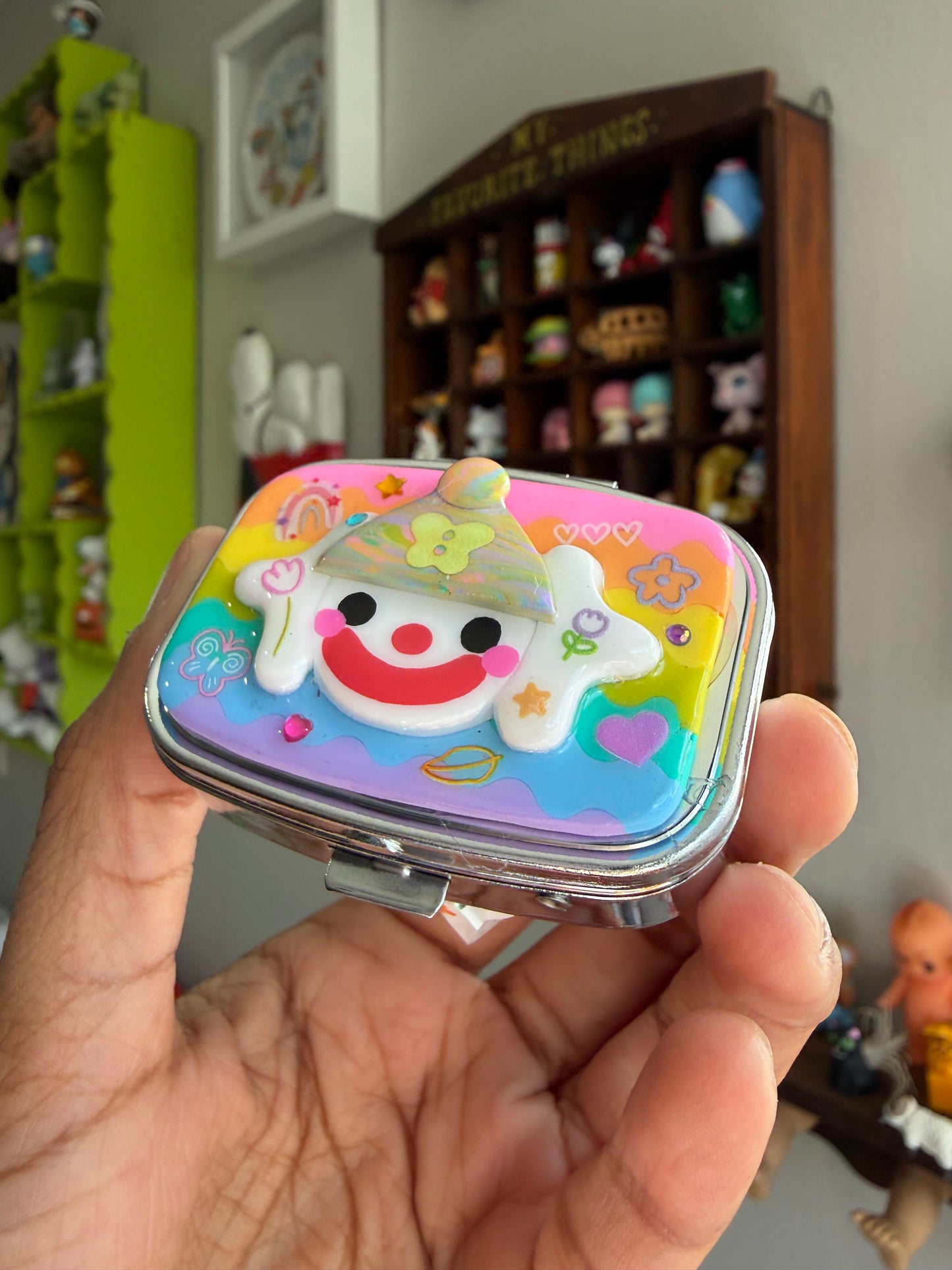 Rainbow Road Pill Case