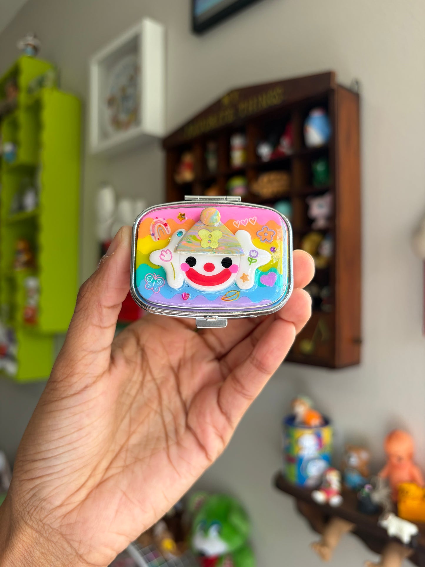 Rainbow Road Pill Case