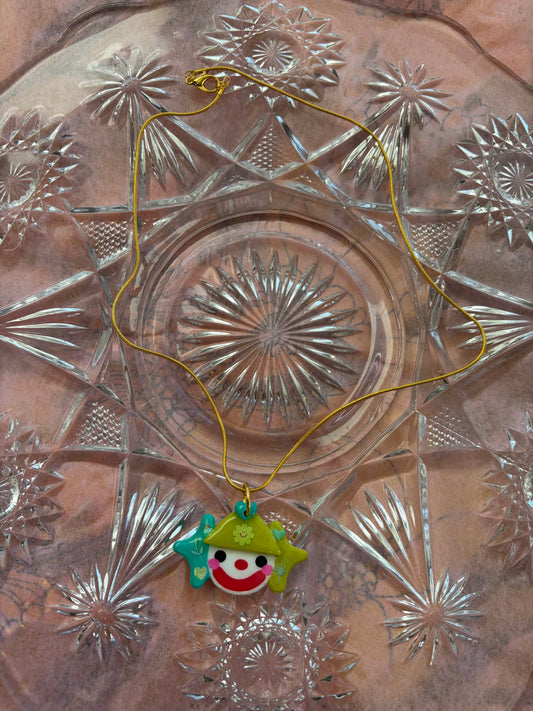June Clown Necklace