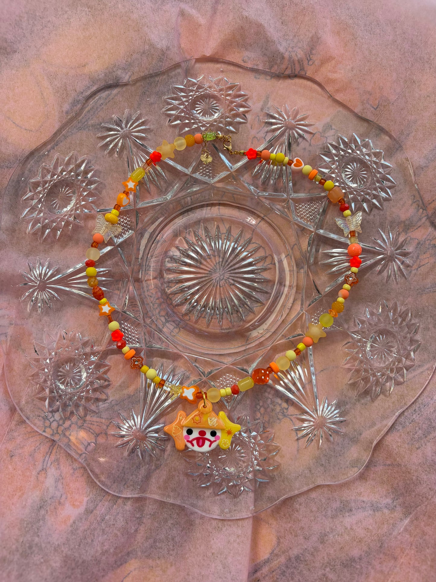 Sunny Beaded Necklace