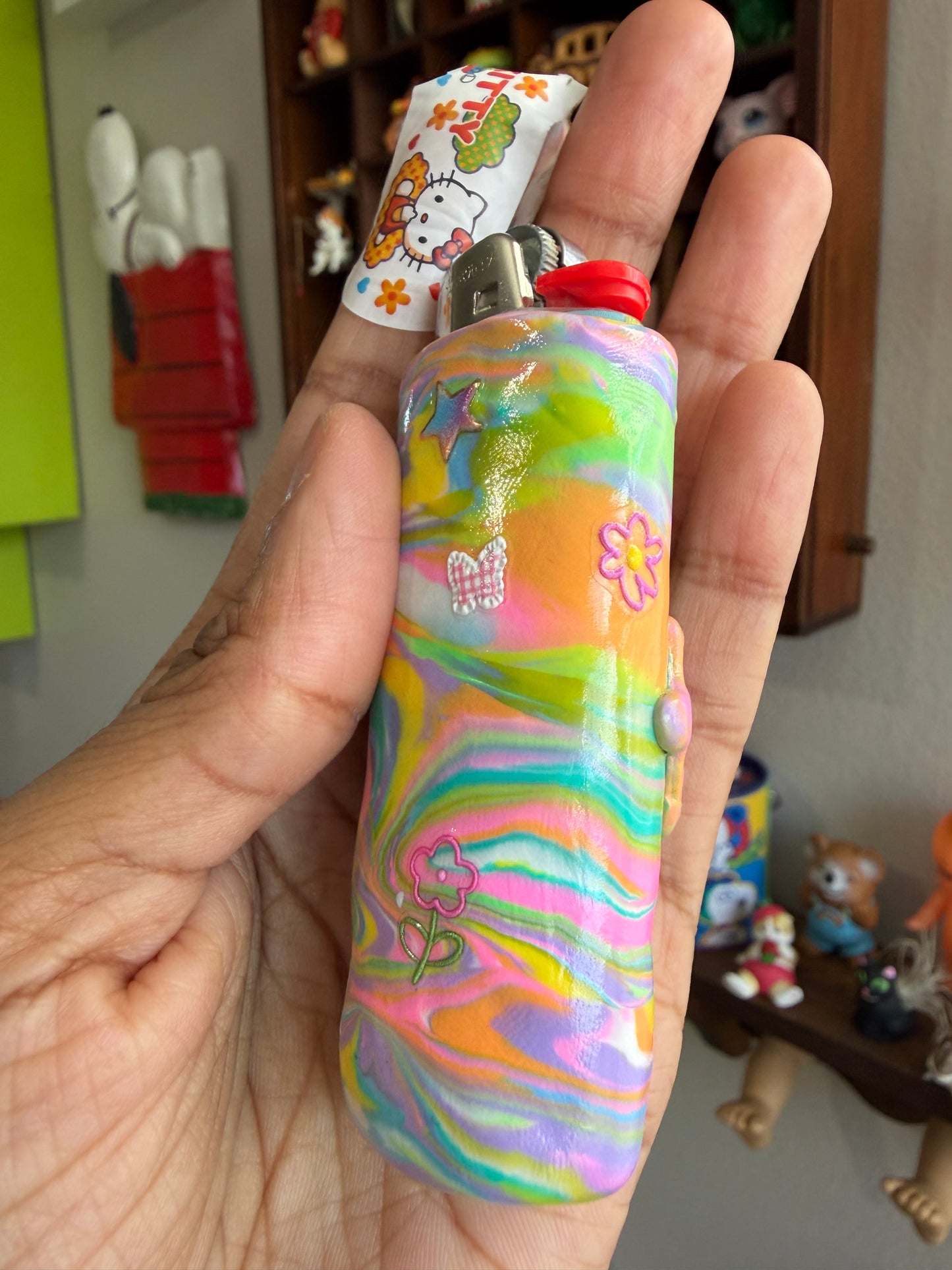 Jimmy Clown Lighter Case w/ Lighter