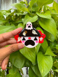 Casper Pumpkin Clown Magnet