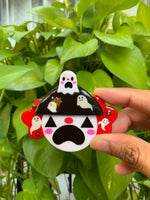 Casper Pumpkin Clown Magnet